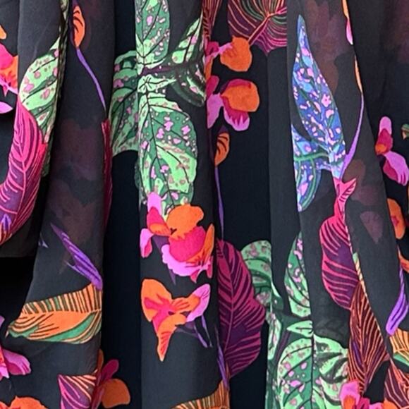 City Chic Women's Dress Jungle Essence gorgeous Print Mini Size L Large 20 - Picture 2 of 7